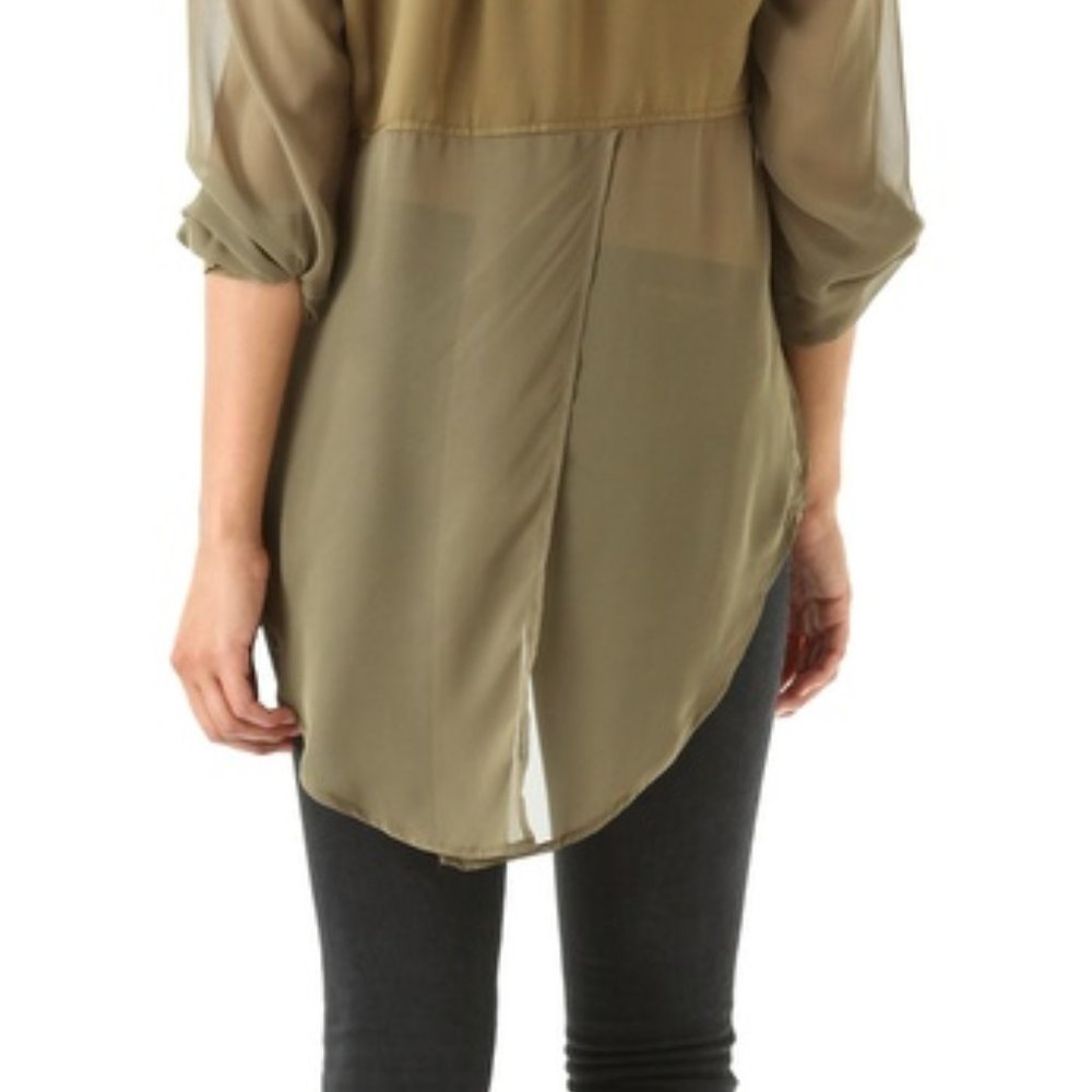 Free People 'Best of Both Worlds' Sheer Panel Top - Picture 3 of 10